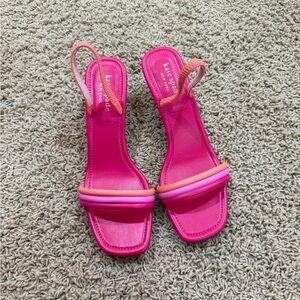 Kate Spade Pink Minimalist Sandals